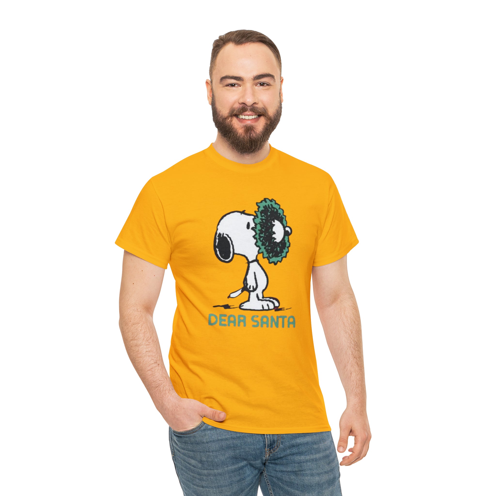 Snoopy- Unisex Heavy Cotton T-Shirt - Creations by Chris and Carlos
